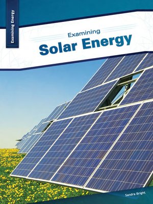 cover image of Examining Solar Energy